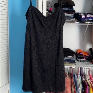 Lace black dress